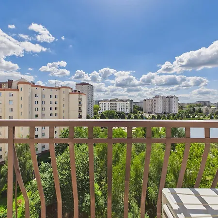 Superapart Bohaterewicza Air Conditioning & Near Promenada Mall 华沙